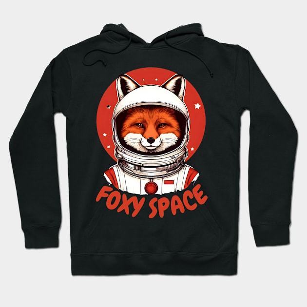 Astronomy fox Hoodie by Japanese Fever